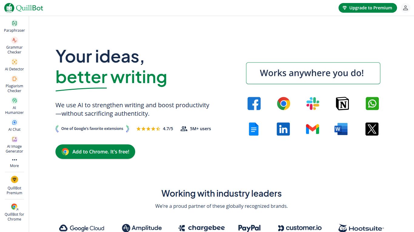 QuillBot — Paraphraser & Summarizer