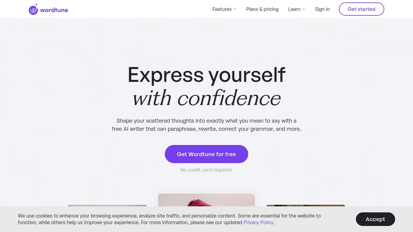 Wordtune — Rewrite & Improve Clarity