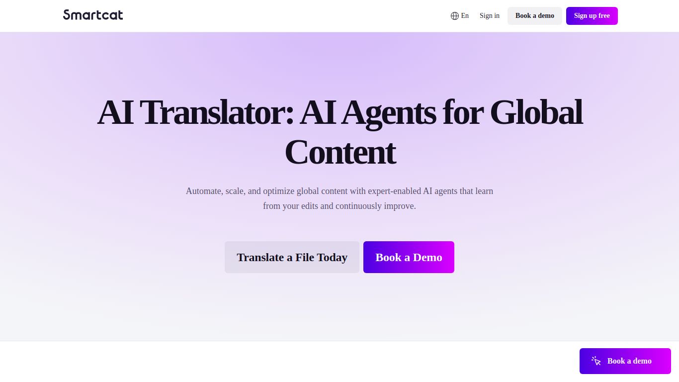 Smartcat AI Translator