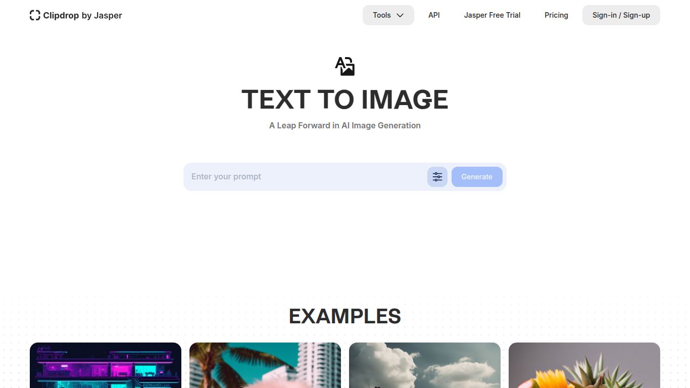Clipdrop — Text to Image
