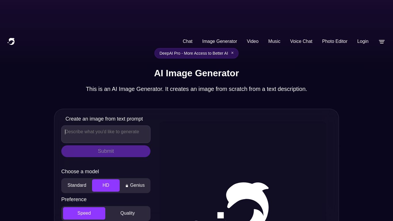 DeepAI — Text-to-Image