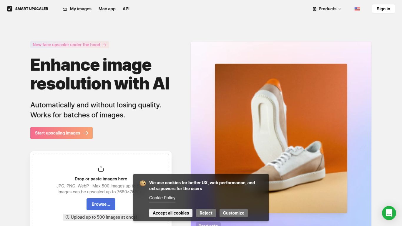 Icons8 — Smart Upscaler
