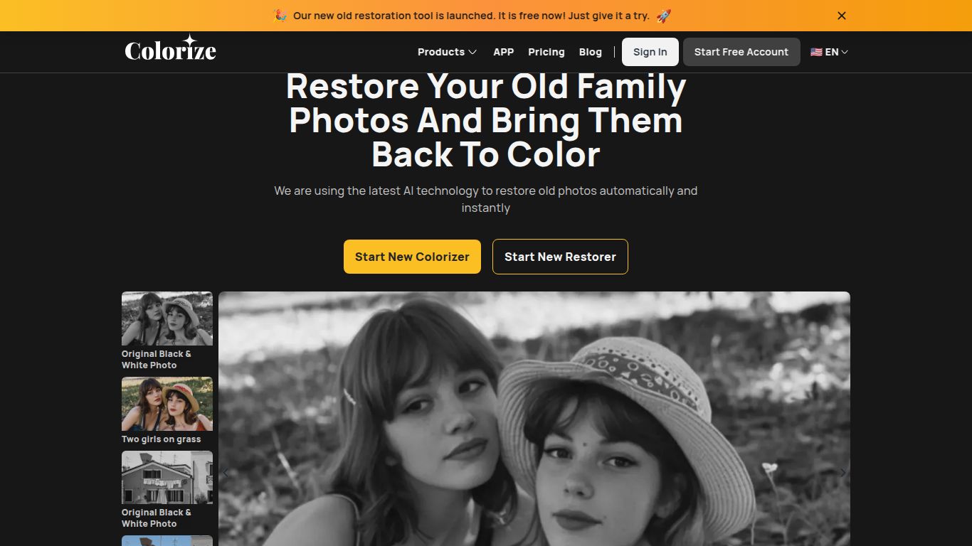 ImageColorizer — Restore & Colorize