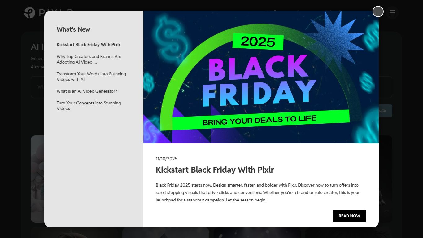 Pixlr — AI Image Generator