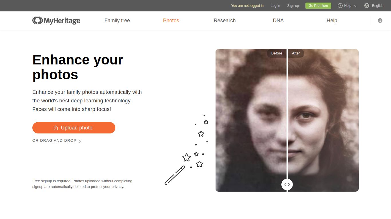 MyHeritage — Photo Enhancer & In Color