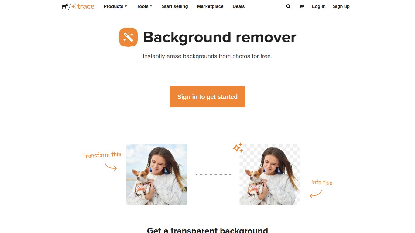 Trace by Sticker Mule — Background Remover