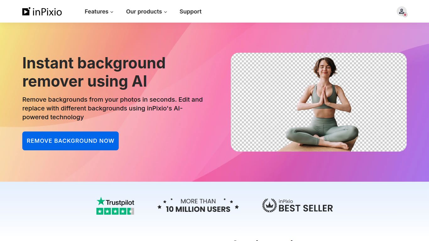 inPixio — Instant Background Remover