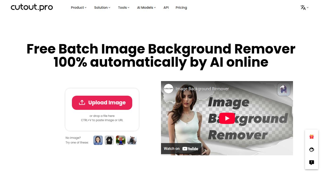 Cutout.pro — Background Remover