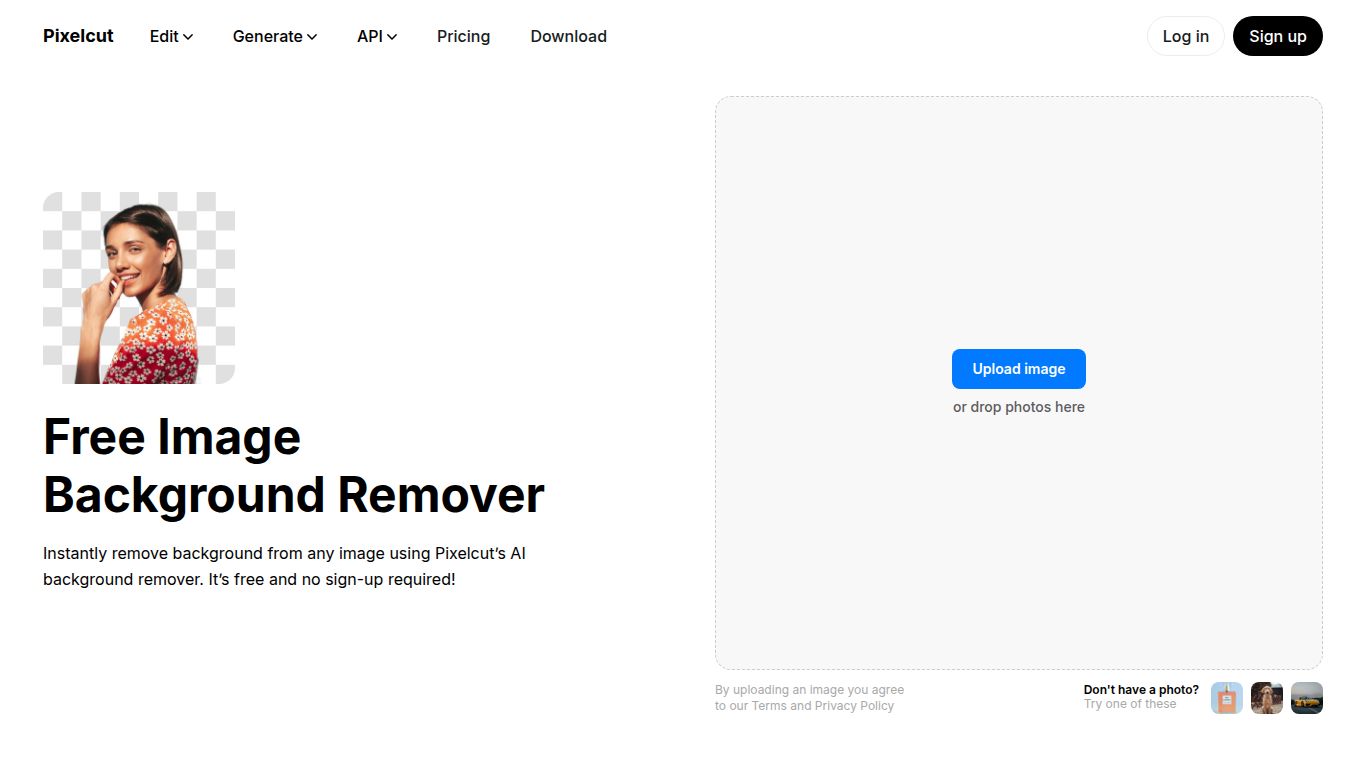Pixelcut — Background Remover