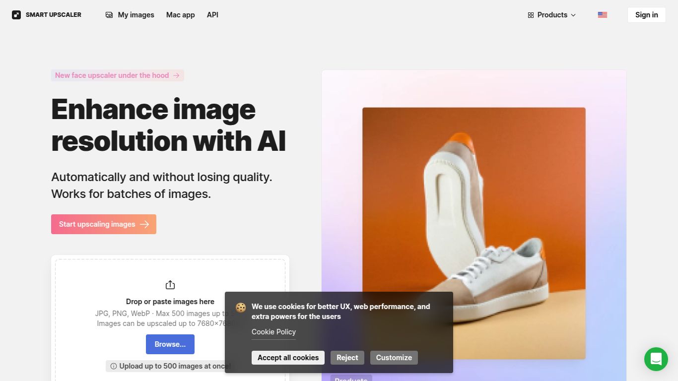 Icons8 — Smart Upscaler