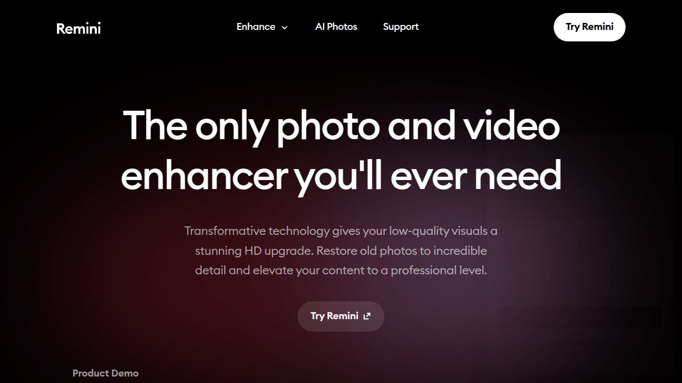 Remini — Image Enlarger & Enhancer
