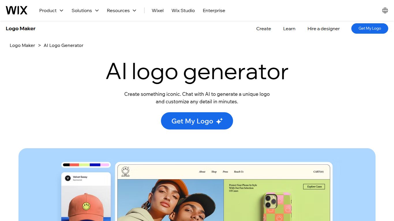 Wix Logo Maker — AI Logo Generator