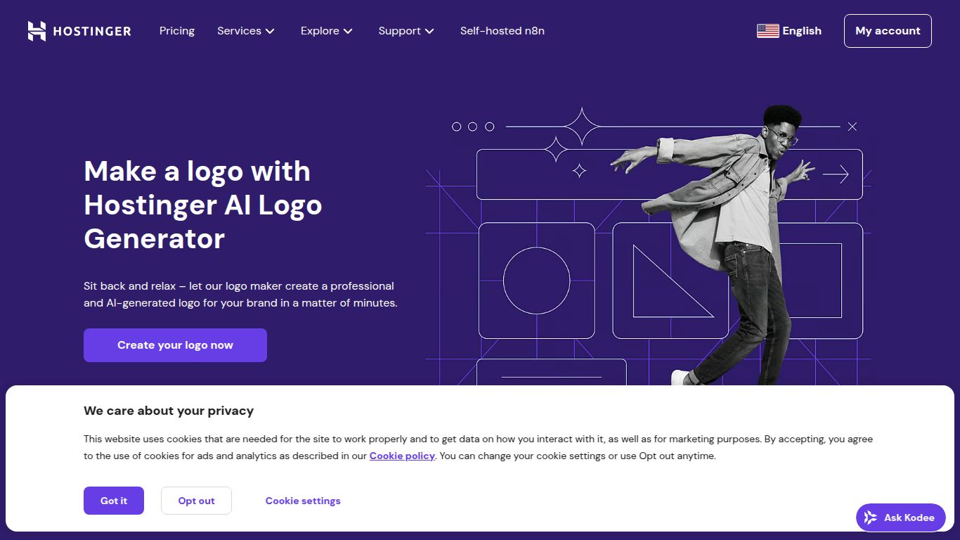 Hostinger — AI Logo Maker