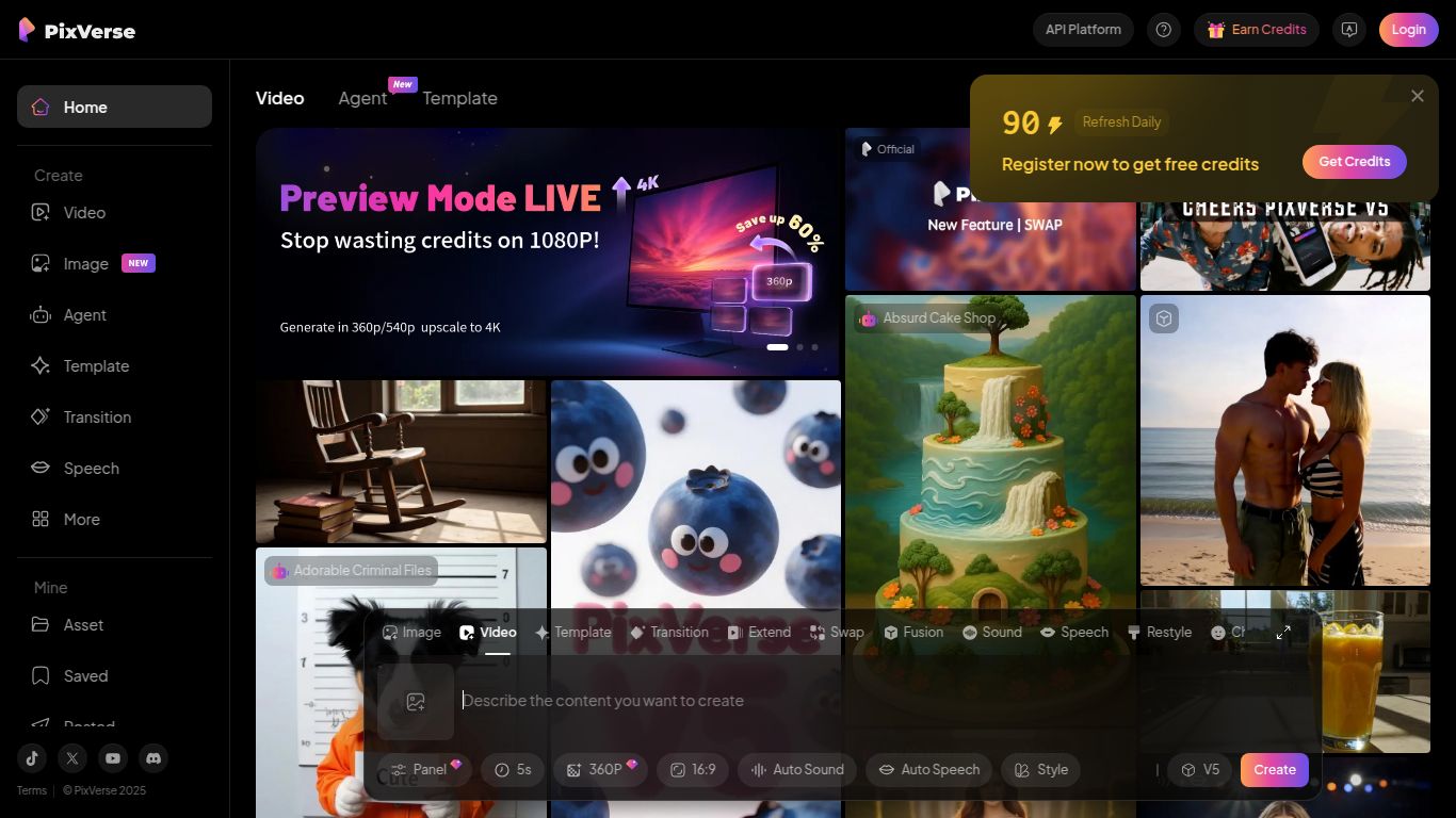 PixVerse — AI Video Generator