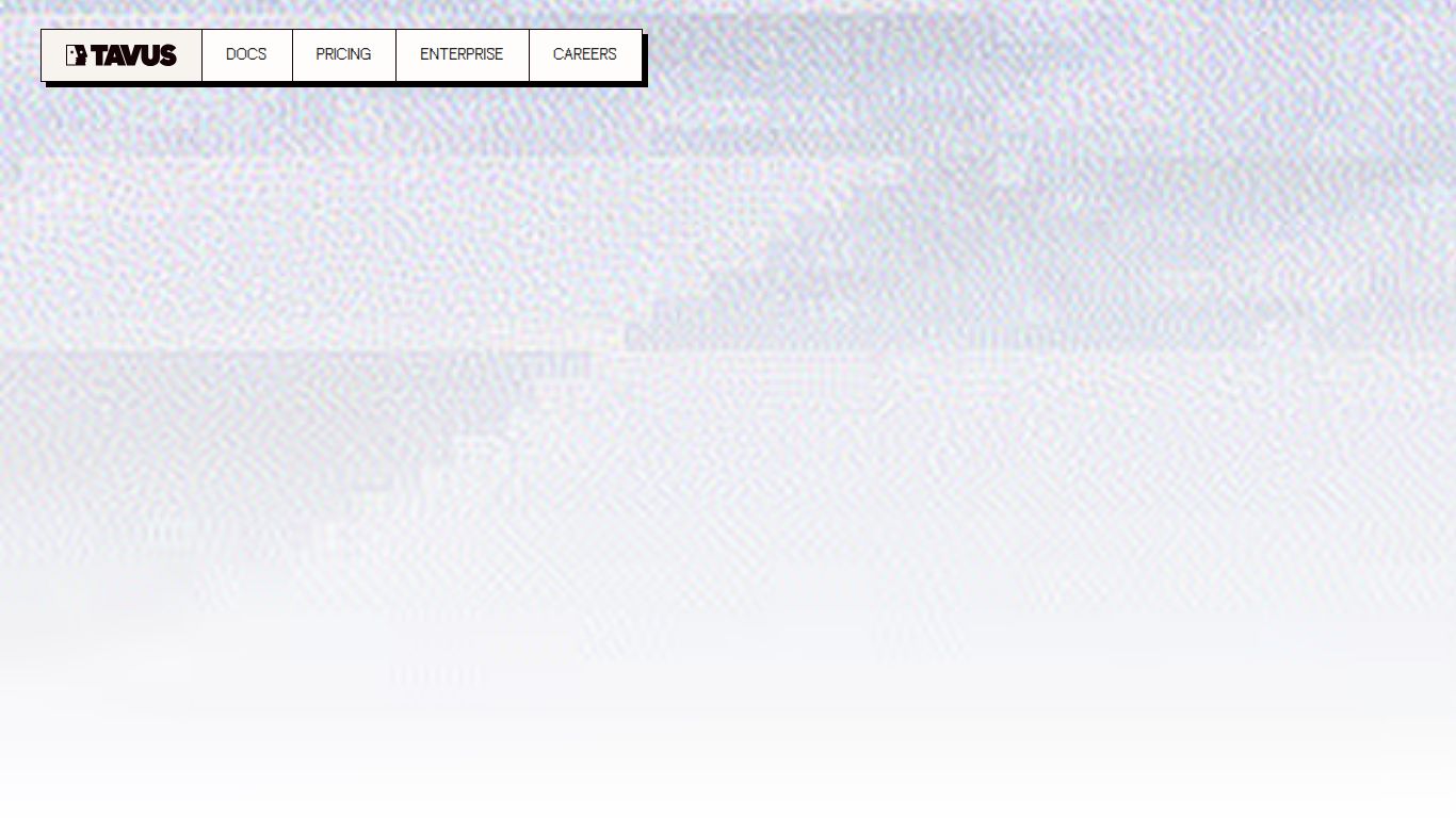 Tavus — Personalized AI Humans