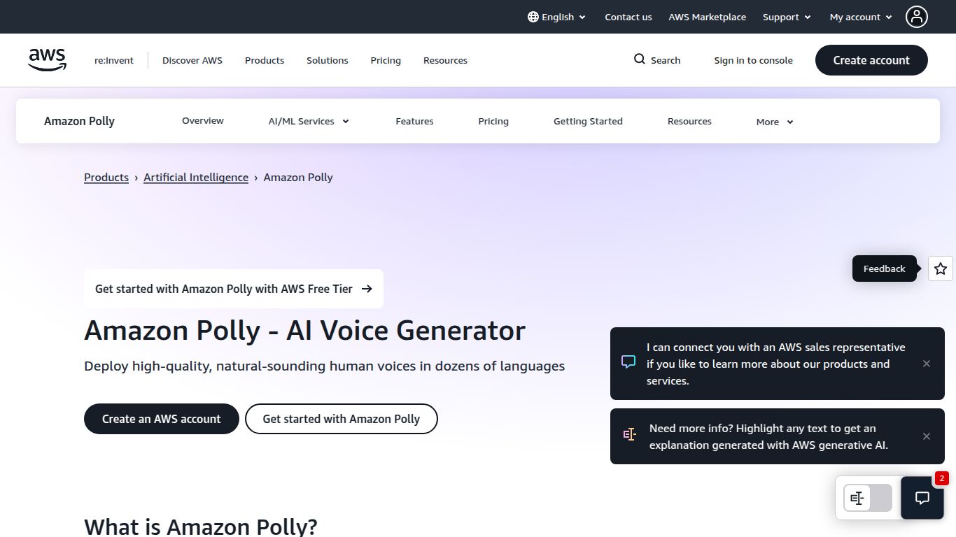 Amazon Polly