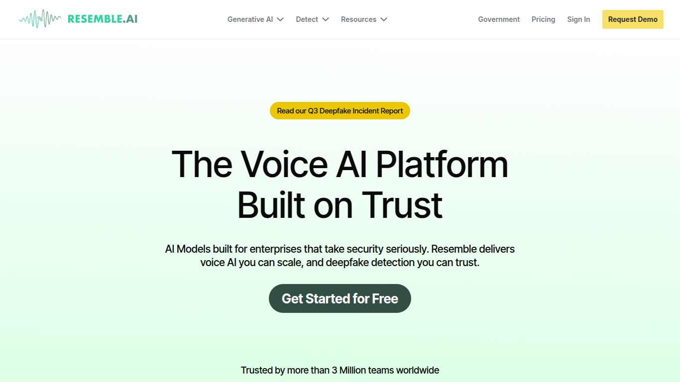 Resemble AI — Generative Voices