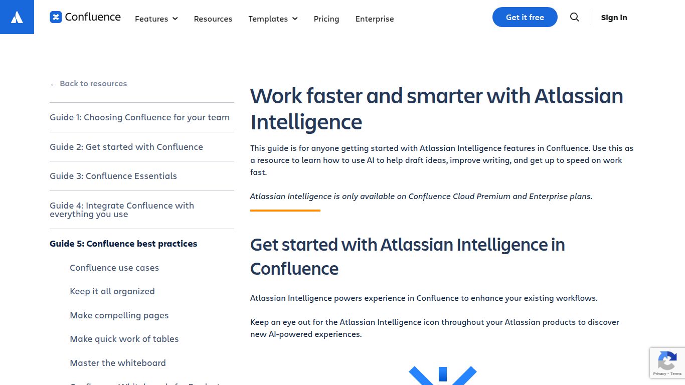 Confluence with Atlassian Intelligence