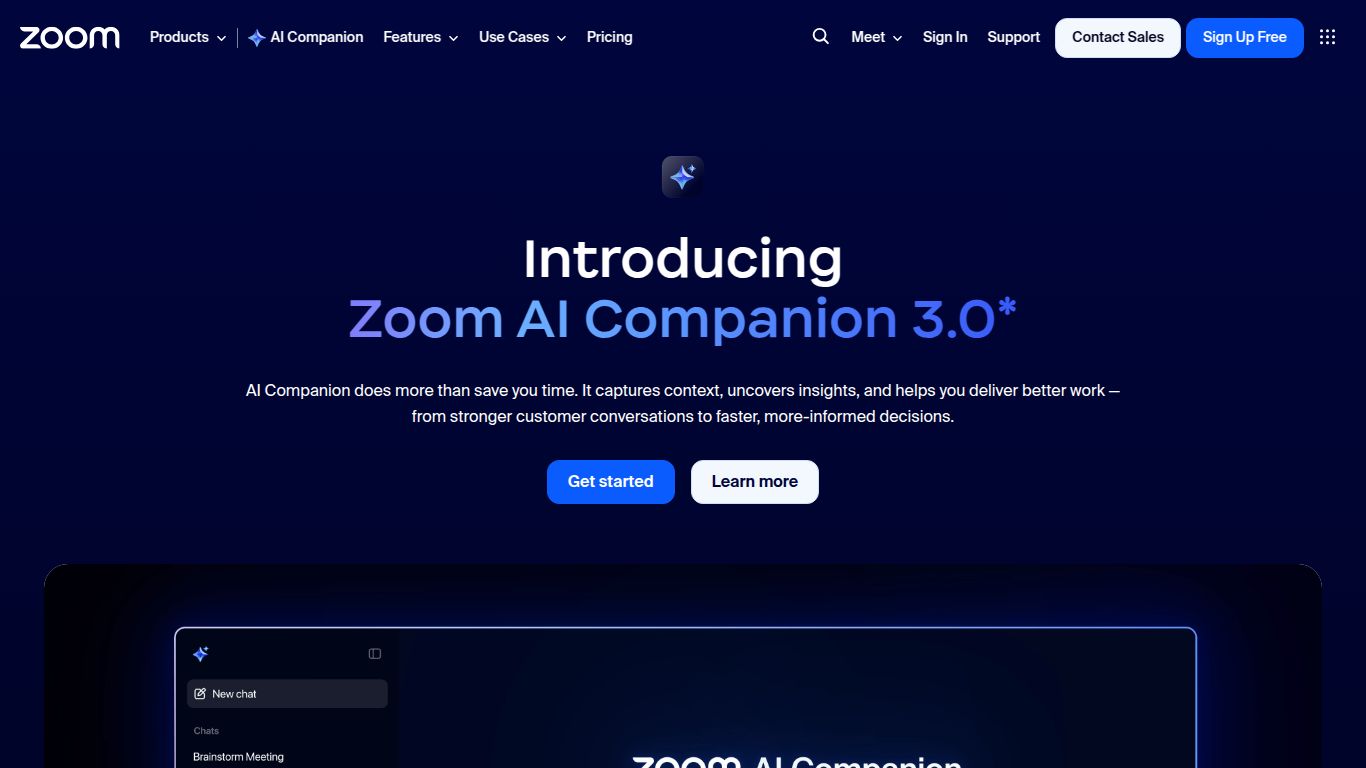 Zoom AI Companion