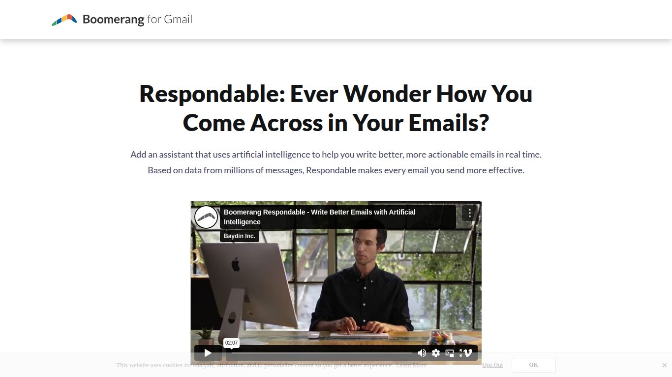 Boomerang Respondable