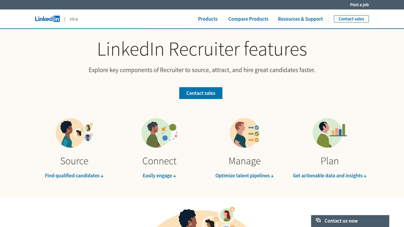 LinkedIn Recruiter — AI-Assisted Hiring