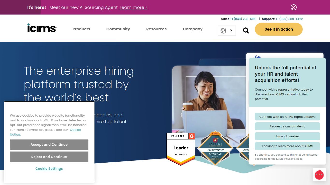 iCIMS Talent Cloud — AI Recruiting