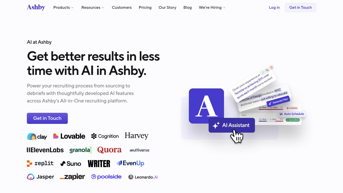 Ashby — AI Across the Recruiting Stack