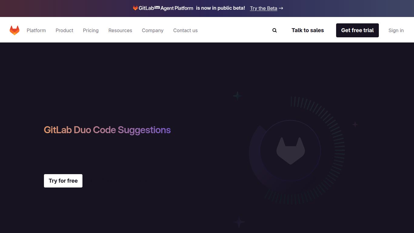 GitLab Duo (Code Suggestions)