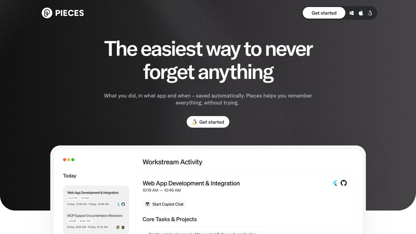 Pieces for Developers