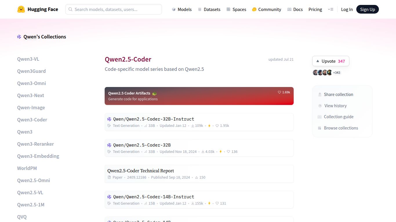 Qwen2.5-Coder (Open Models)