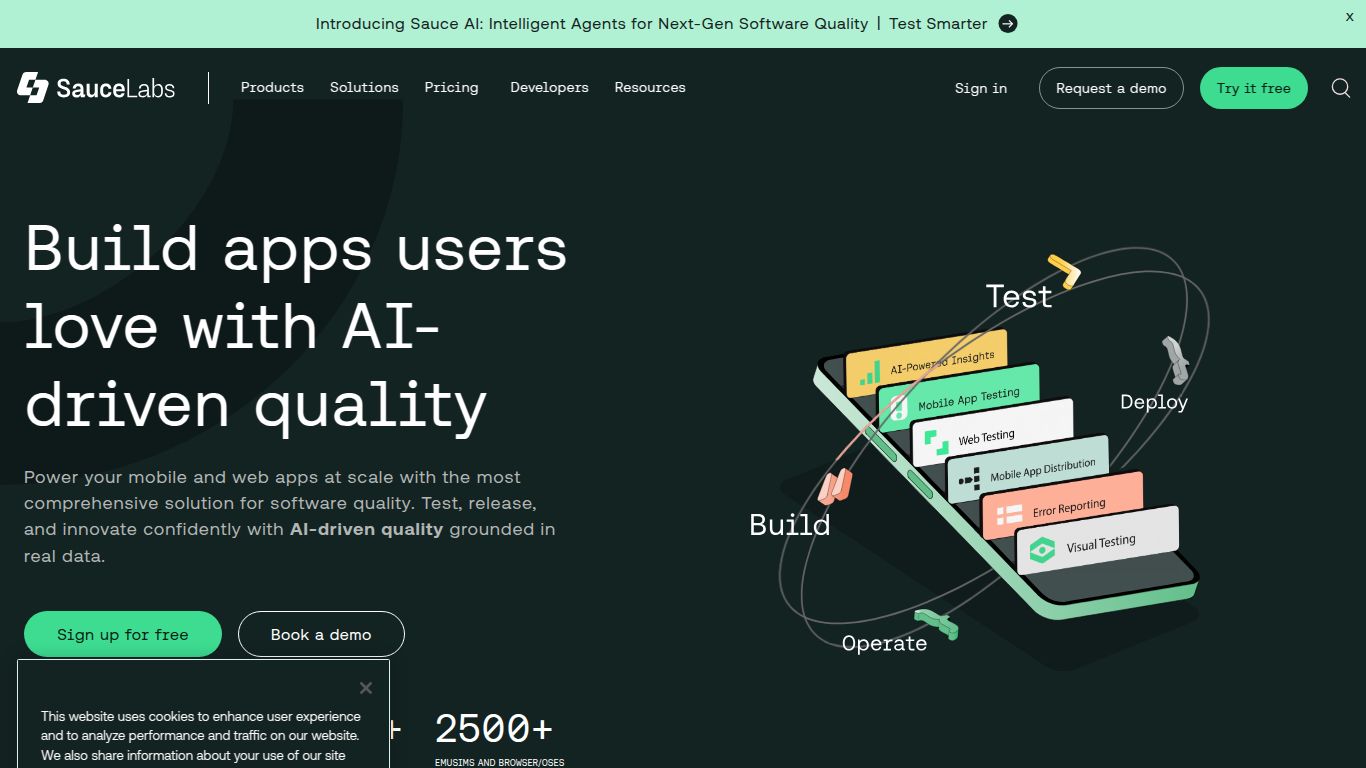 Sauce Labs — AI-Driven Testing Cloud