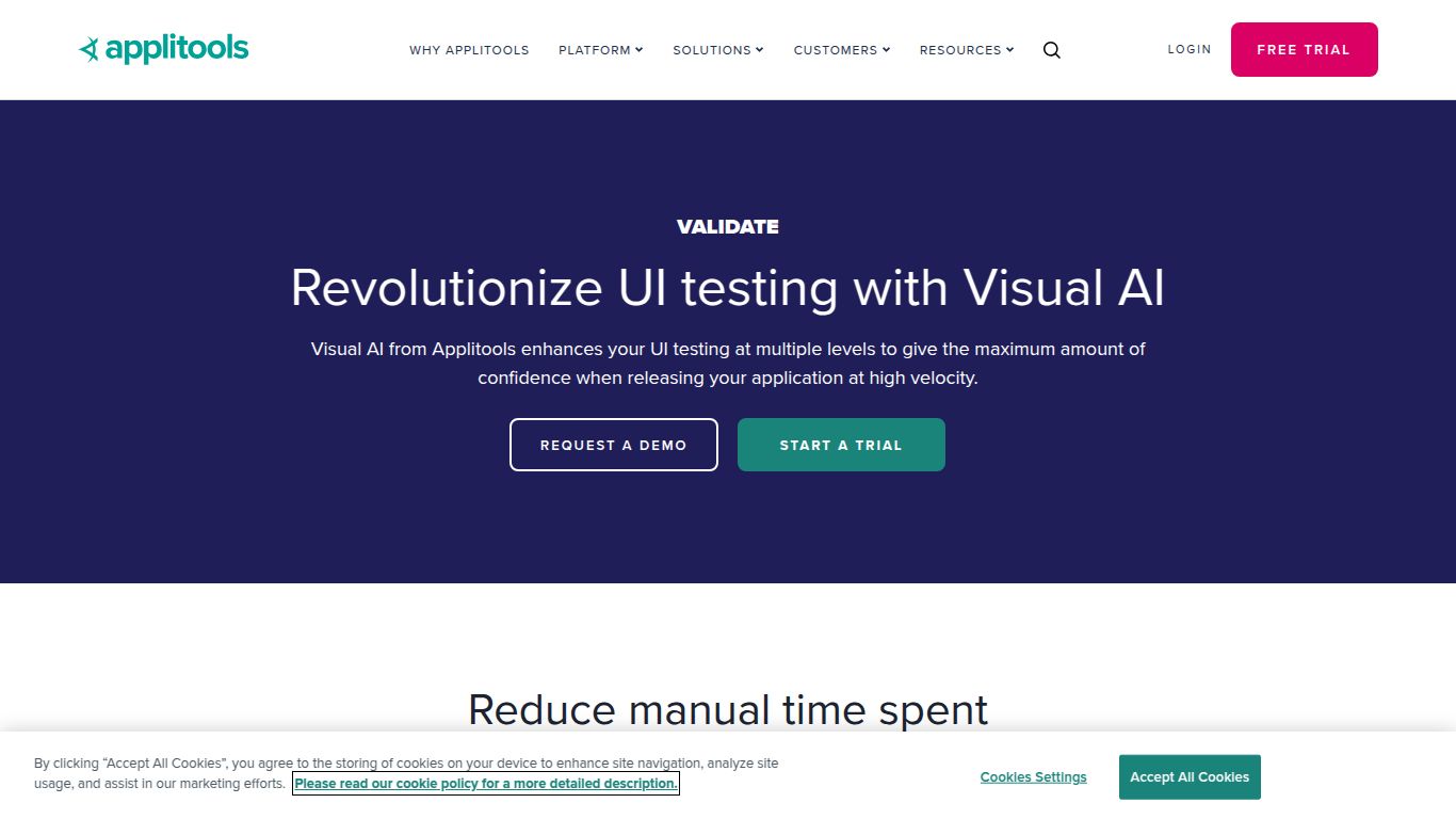 Applitools — Visual AI Platform