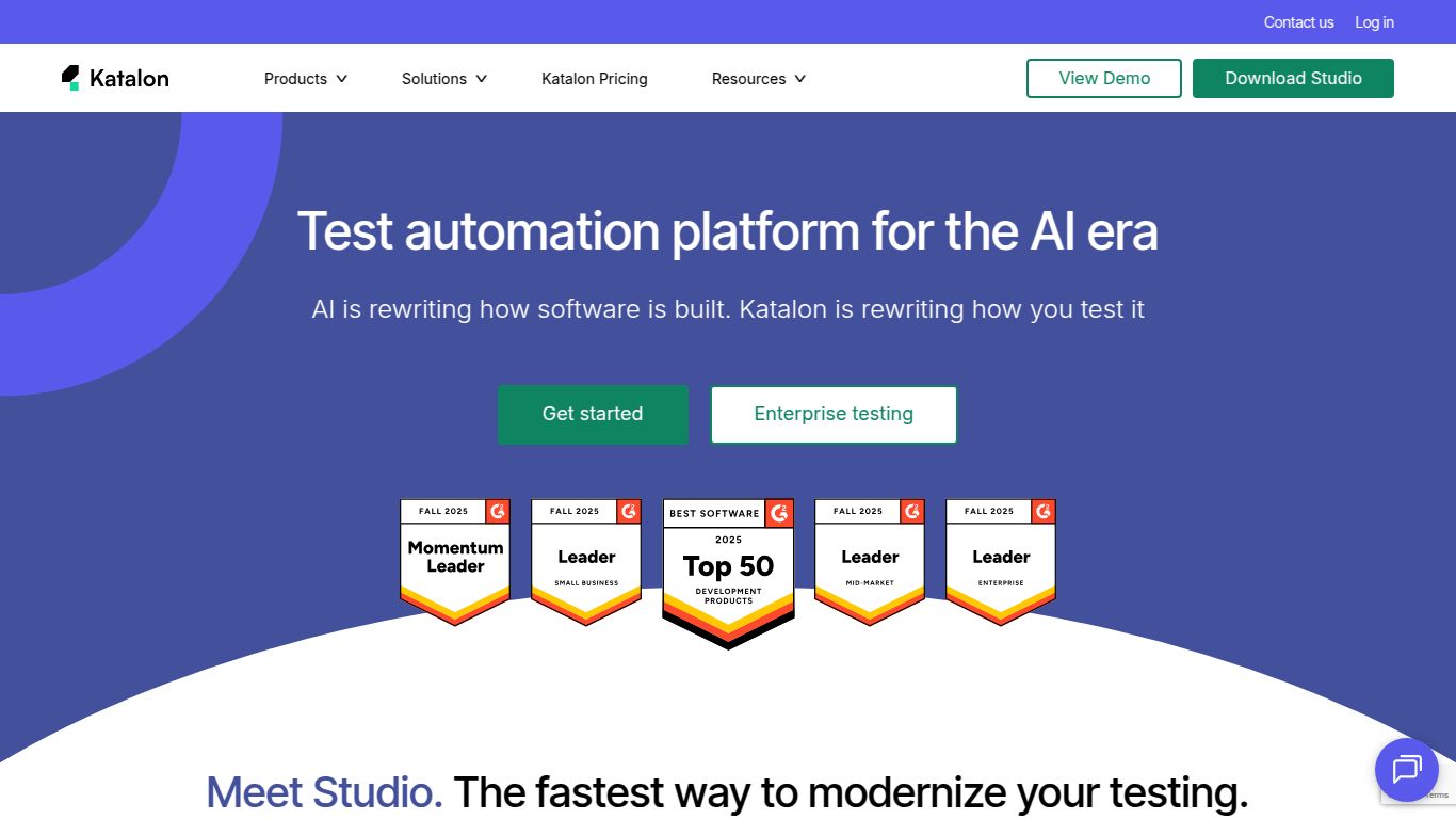 Katalon Platform — AI-Augmented Testing