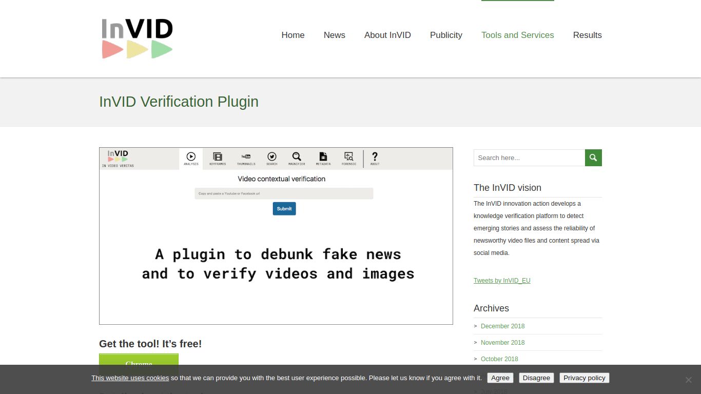 InVID & WeVerify Plugin