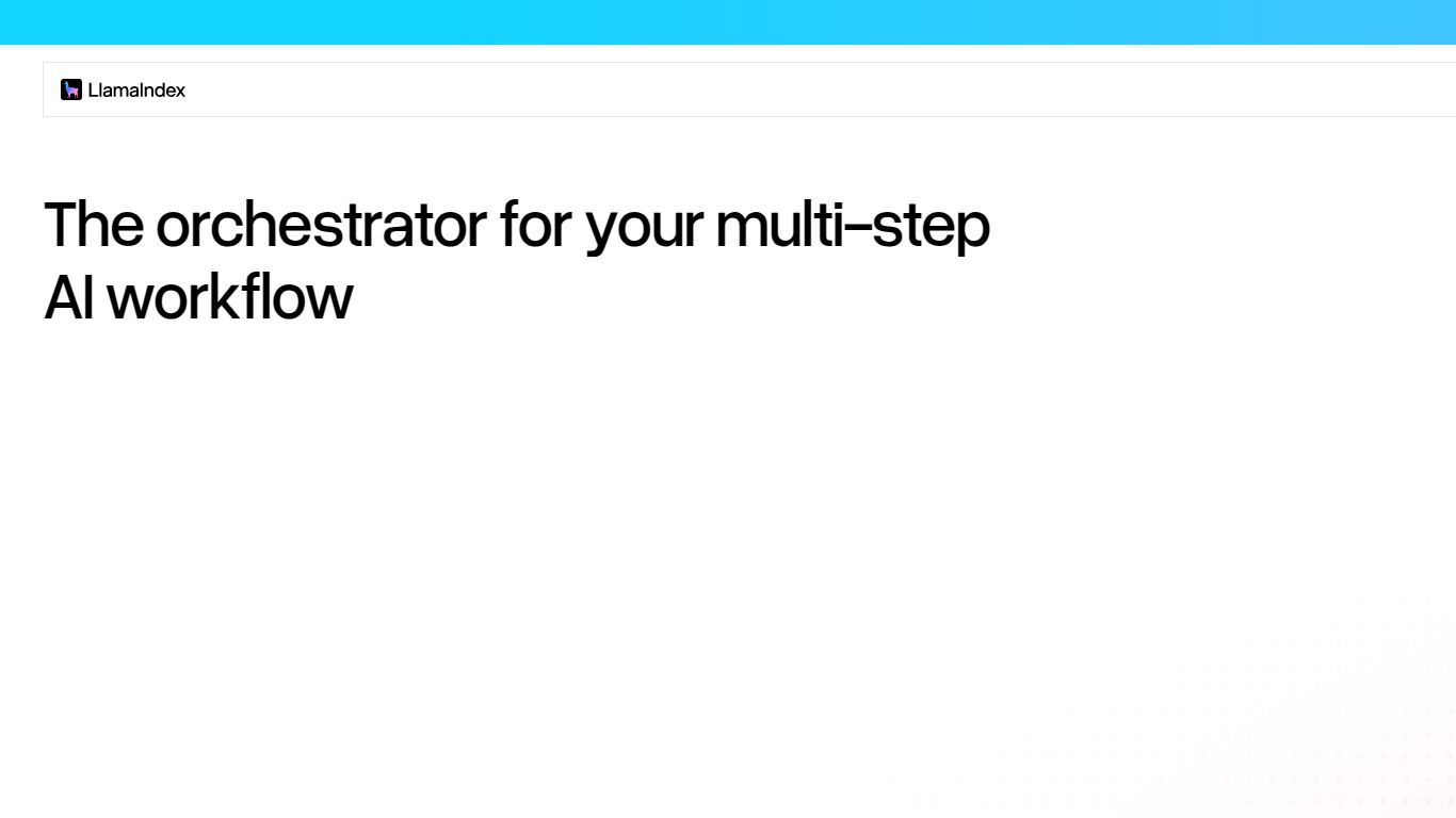LlamaIndex Workflows