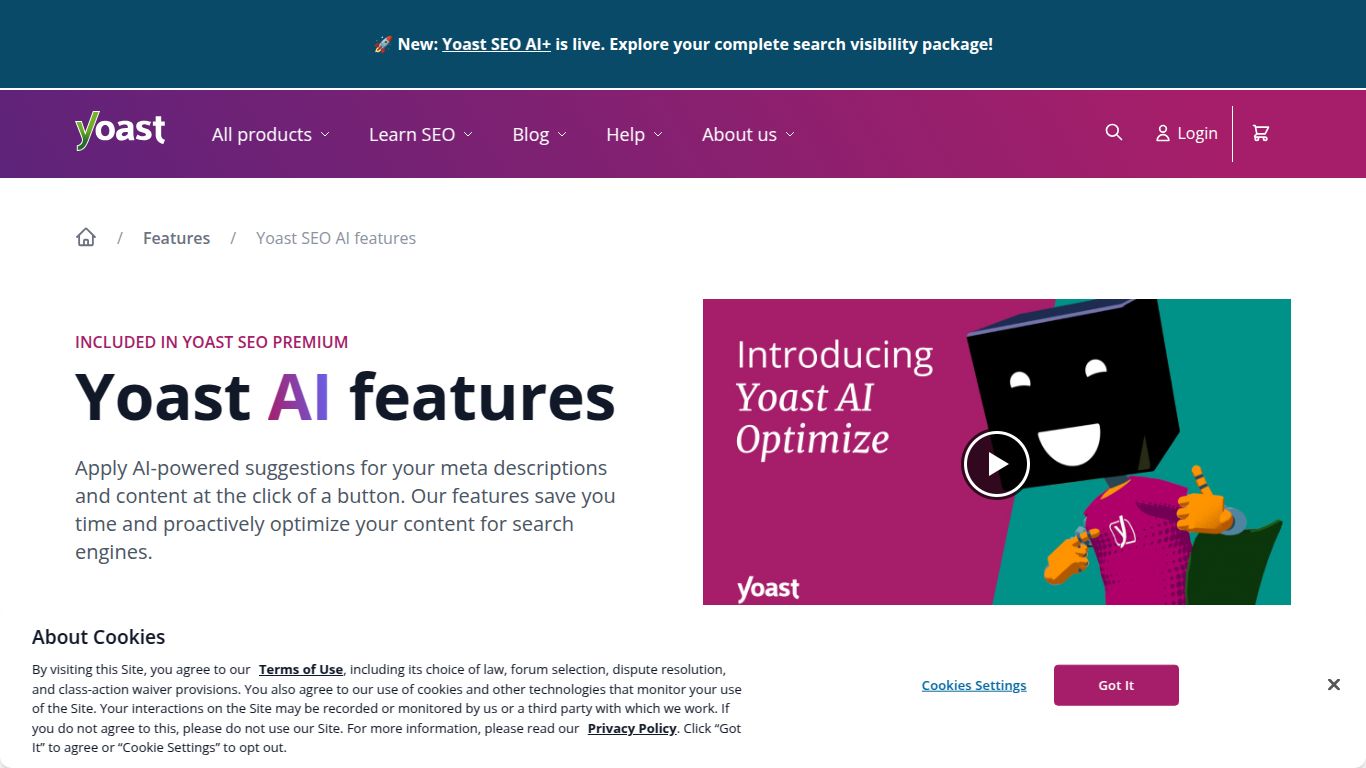 Yoast SEO – AI Features