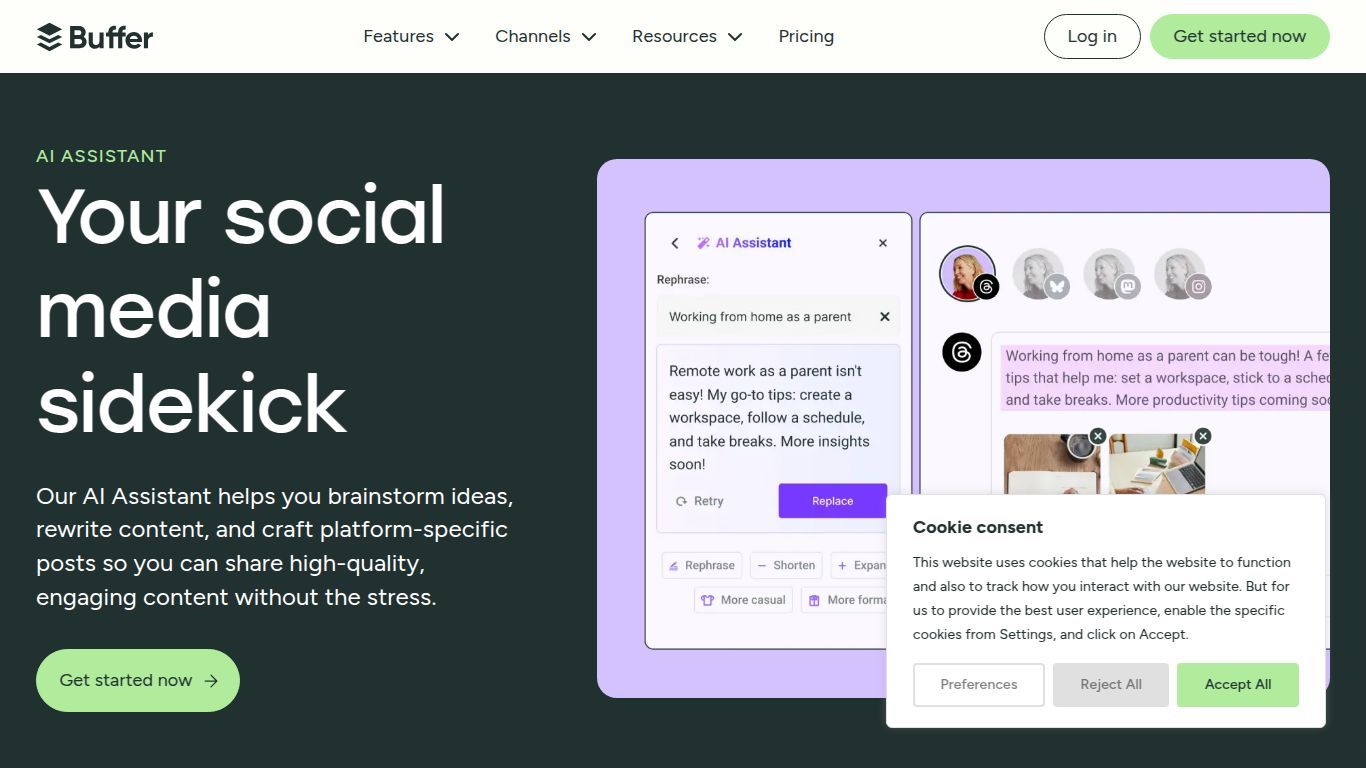 Buffer – AI Assistant