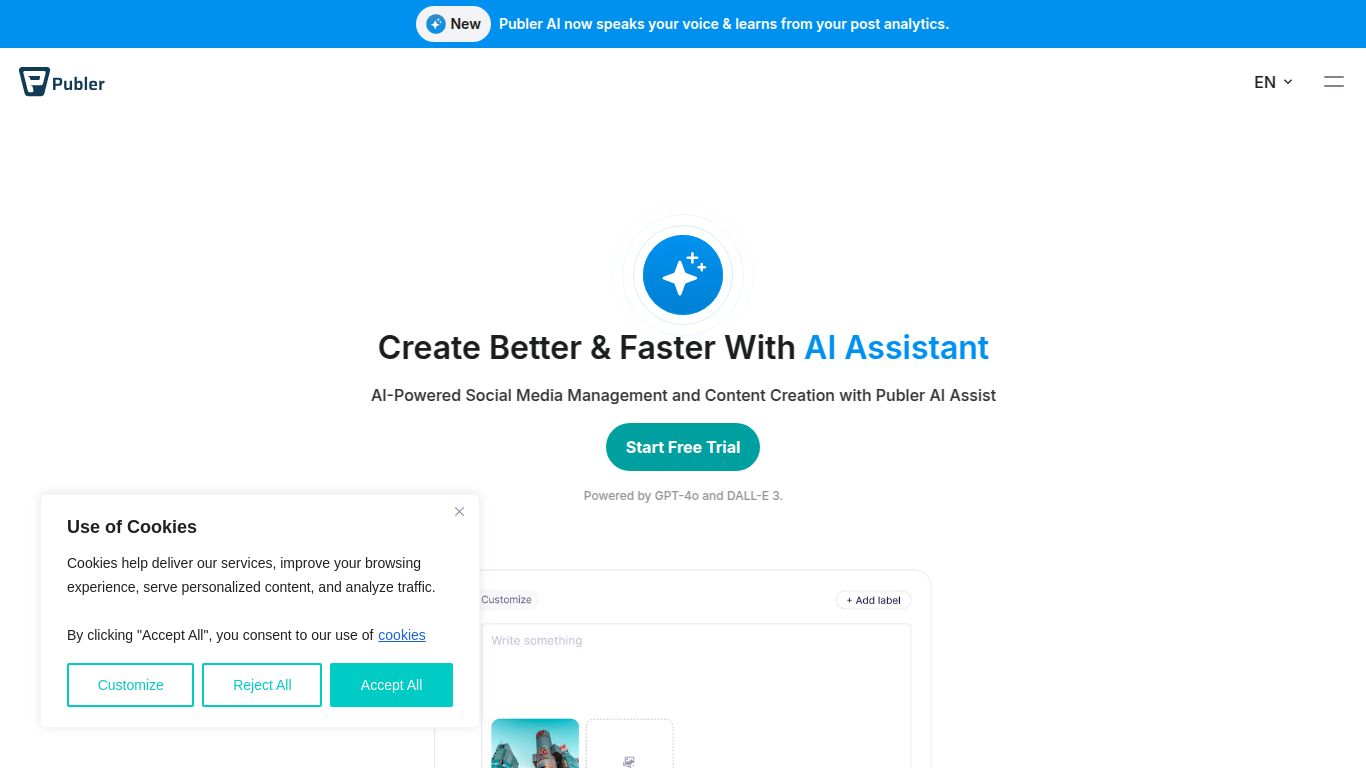Publer – AI Assist