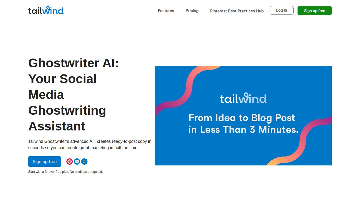 Tailwind – Ghostwriter
