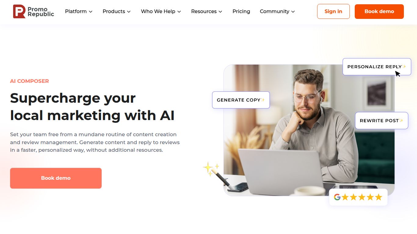 PromoRepublic – AI Composer