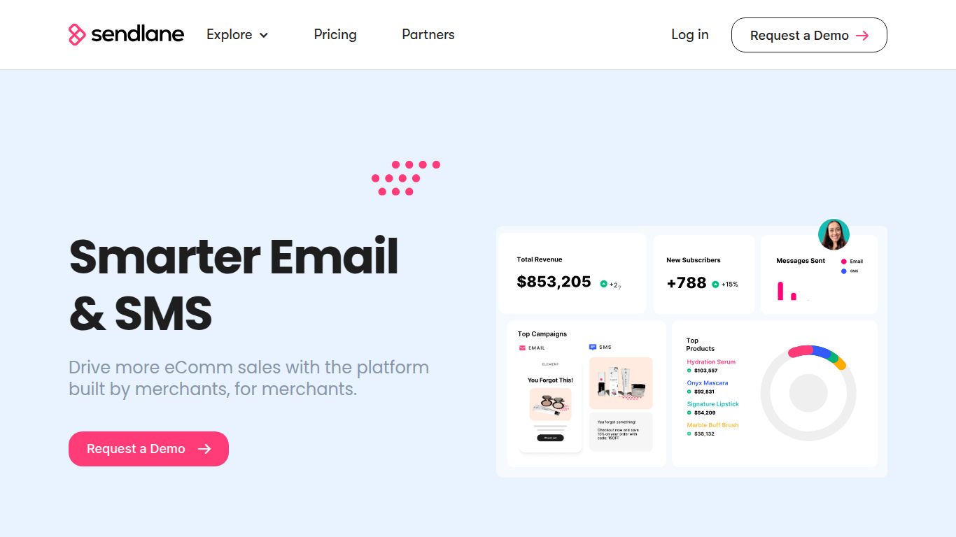Sendlane — AI-Enhanced Ecommerce Email