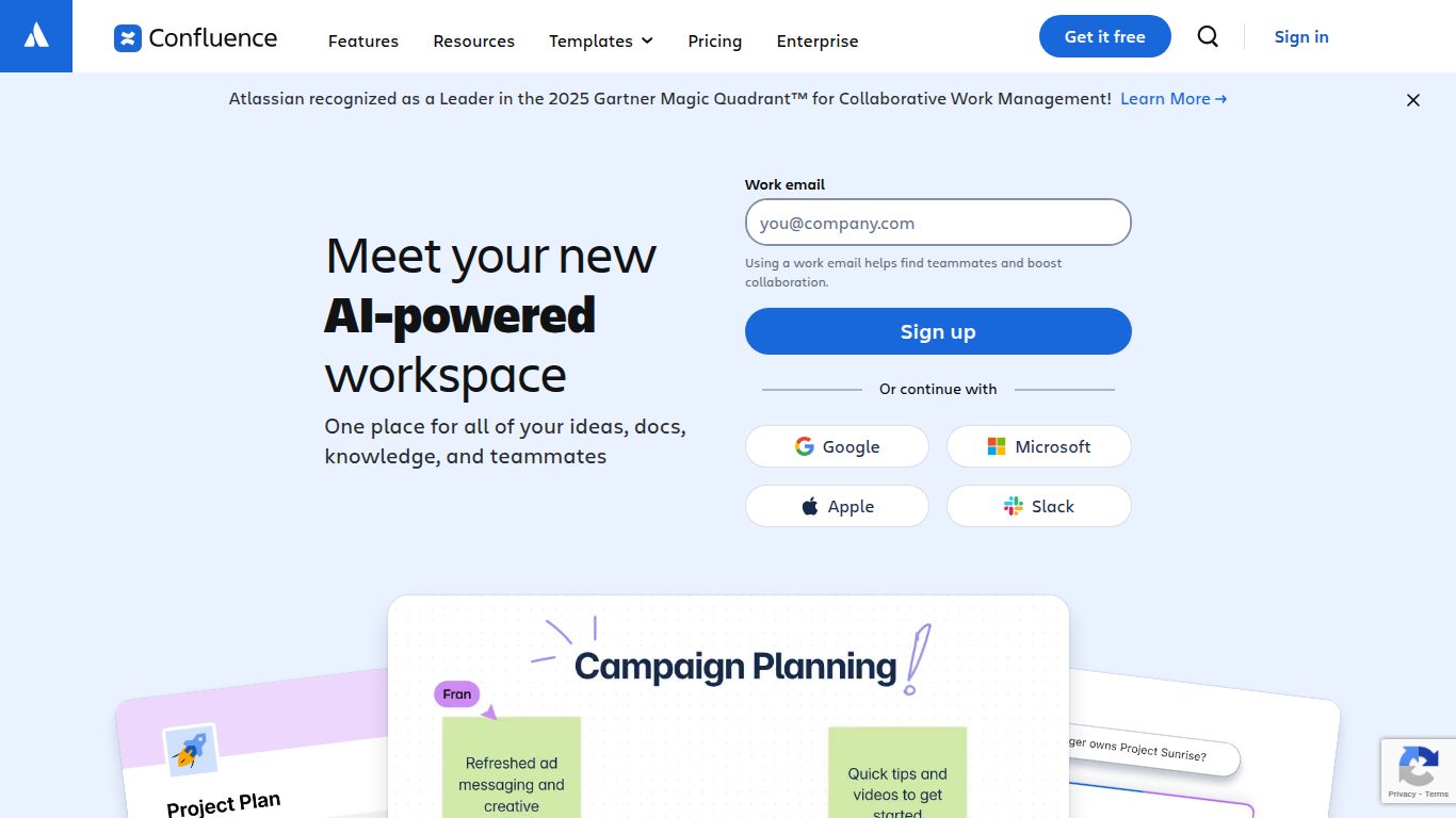 Confluence with Atlassian Intelligence