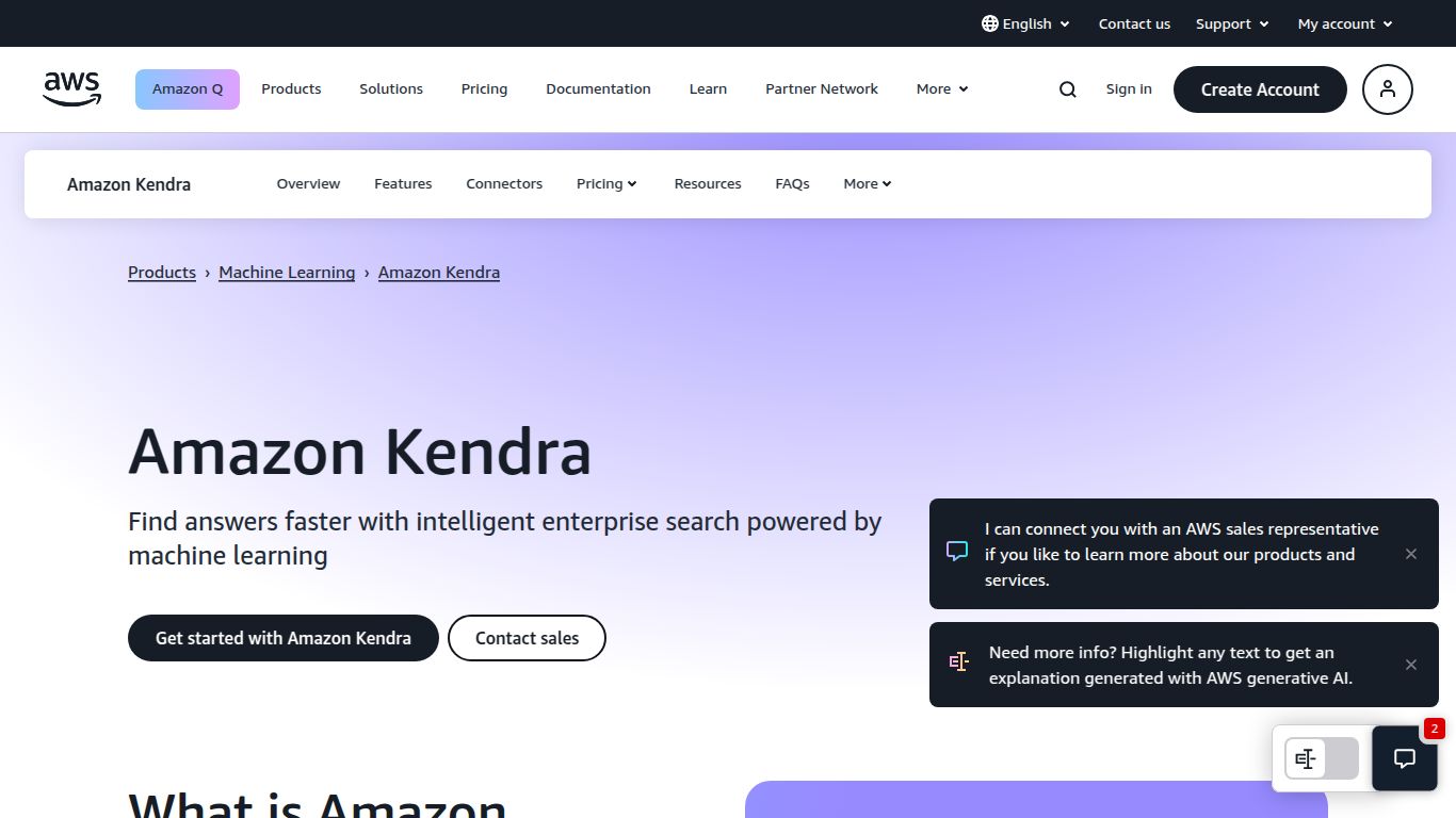 Amazon Kendra