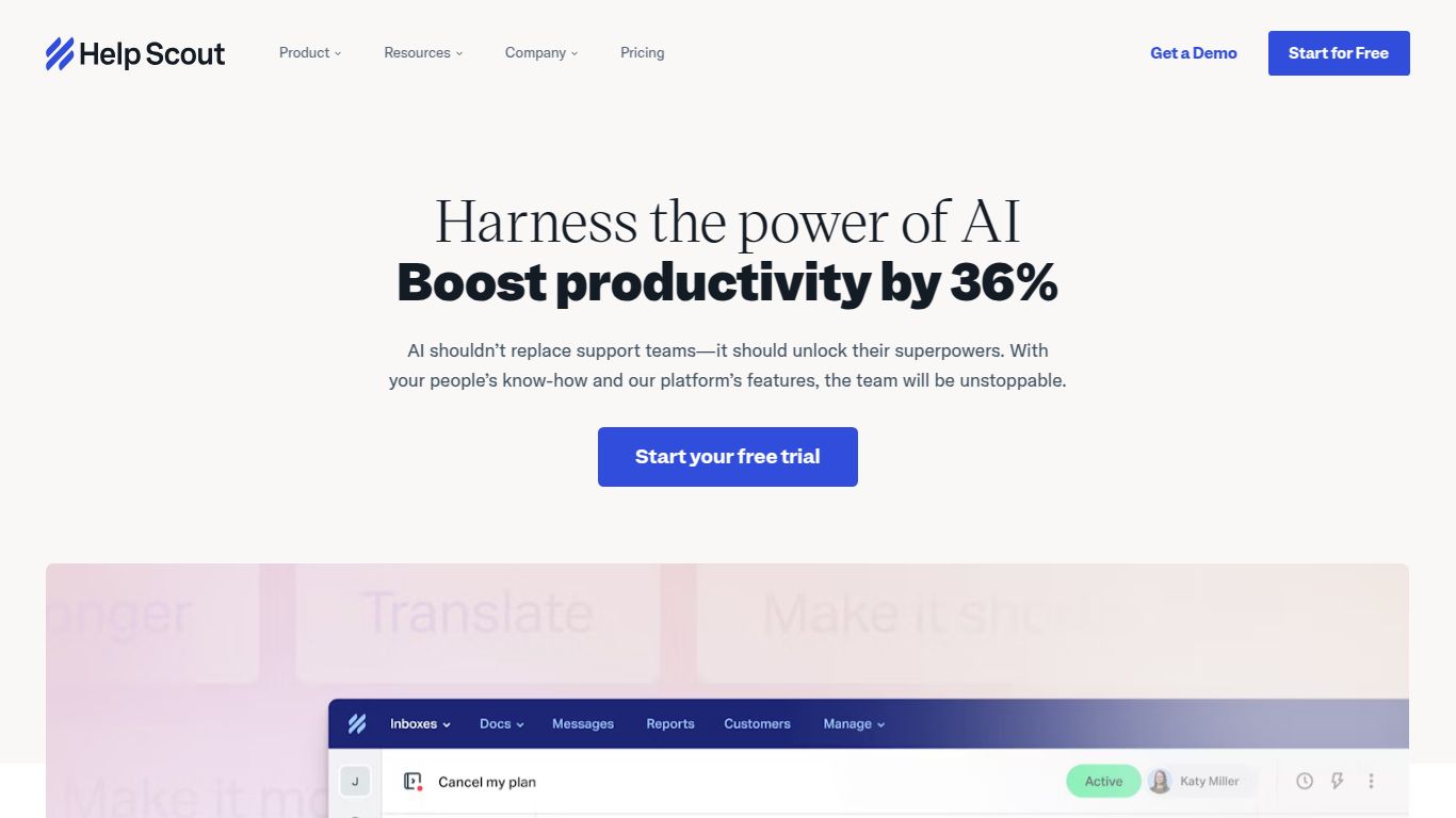 Help Scout — AI Answers