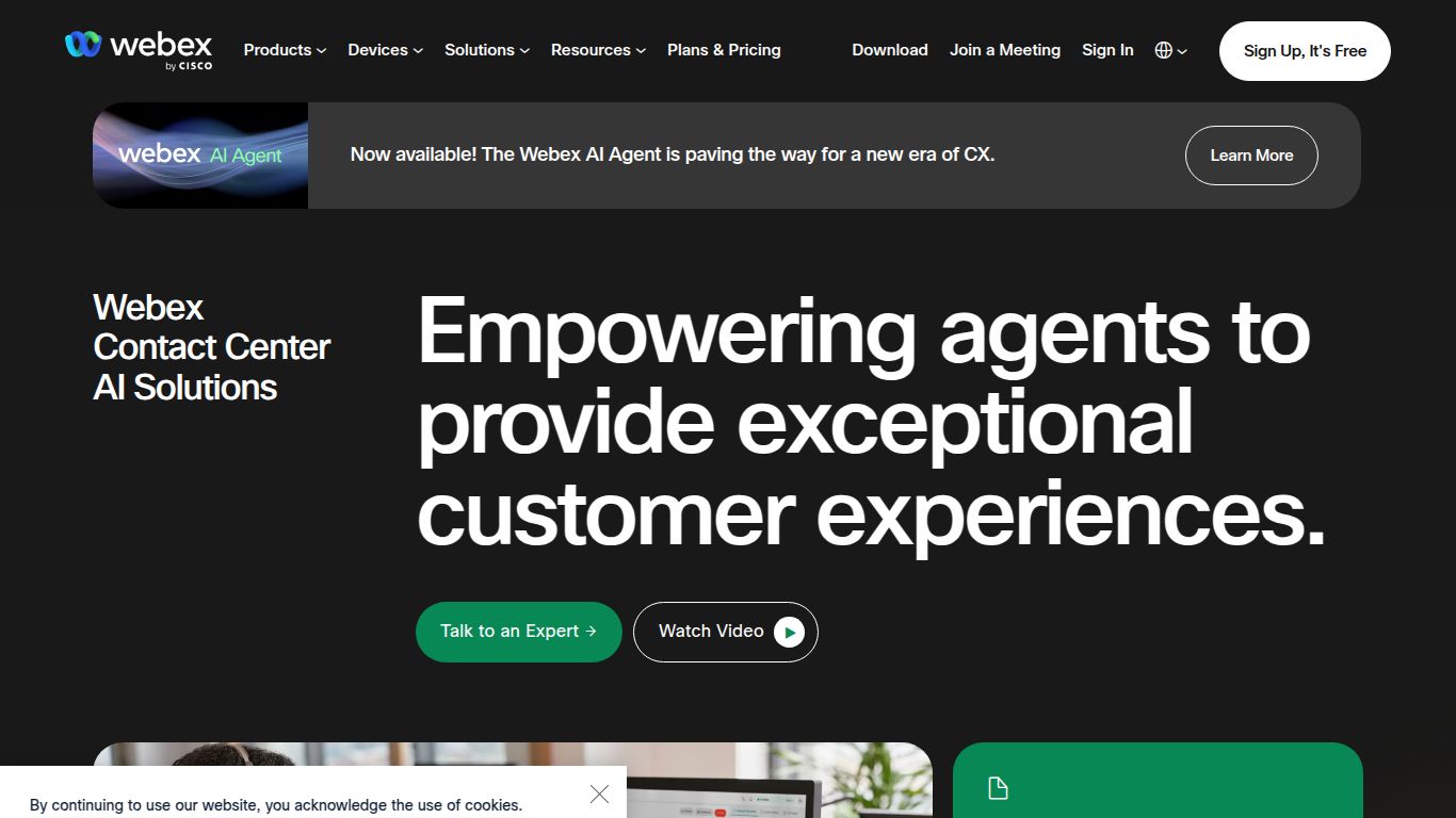Webex Contact Center AI
