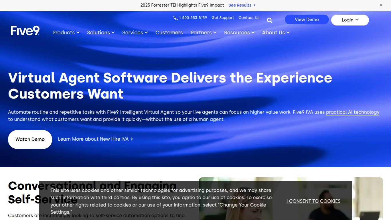 Five9 Intelligent Virtual Agent (IVA)