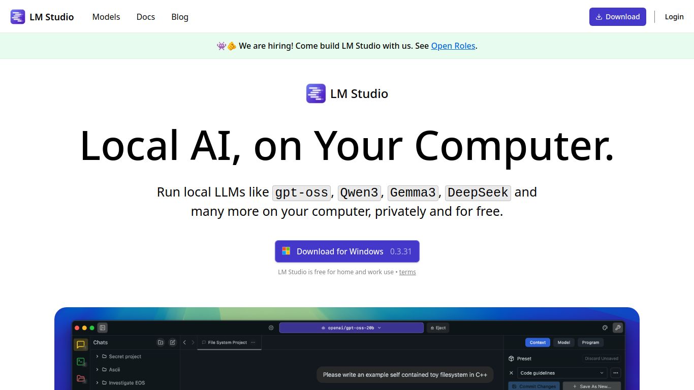 LM Studio Model Browser