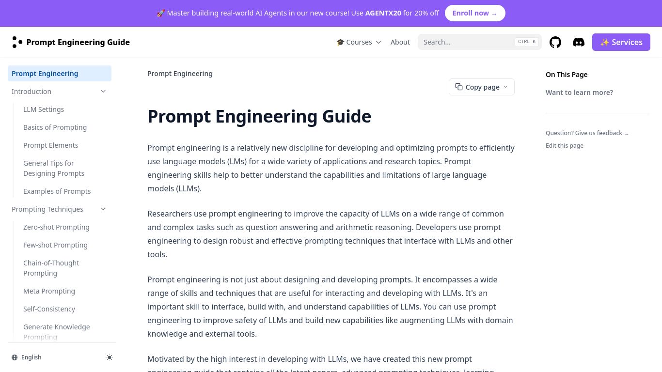 Prompt Engineering Guide