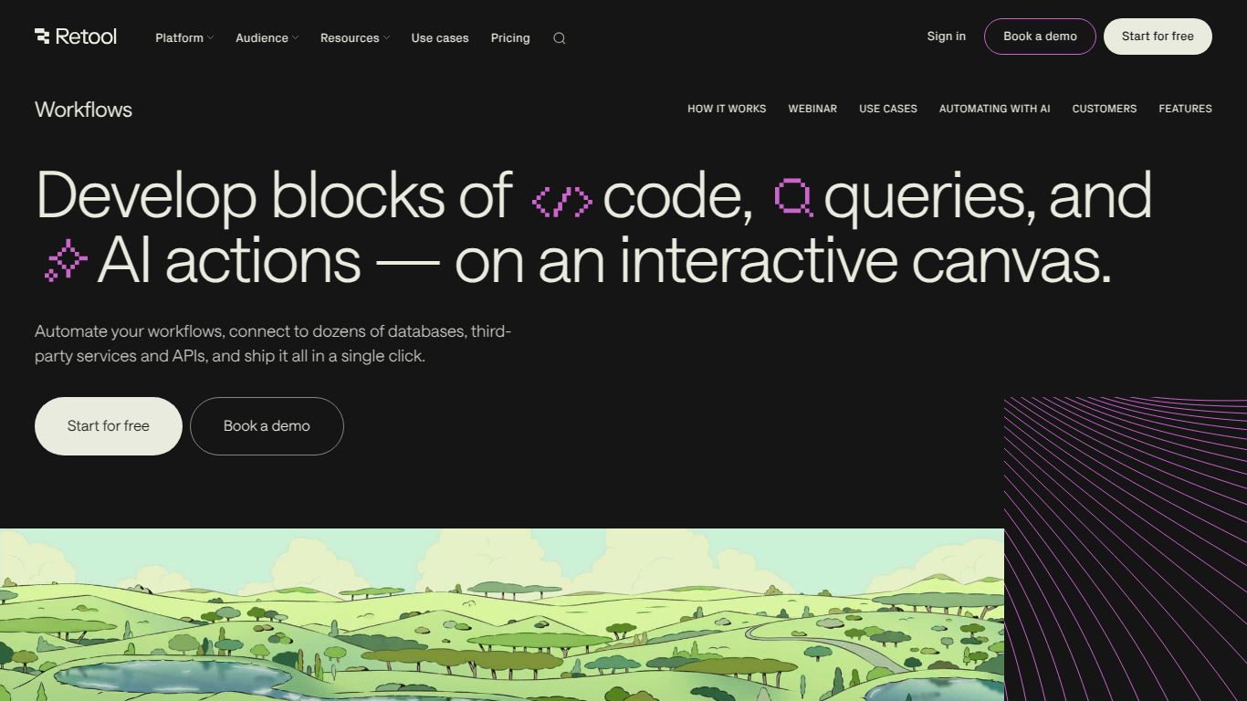 Retool Workflows (AI Orchestration)
