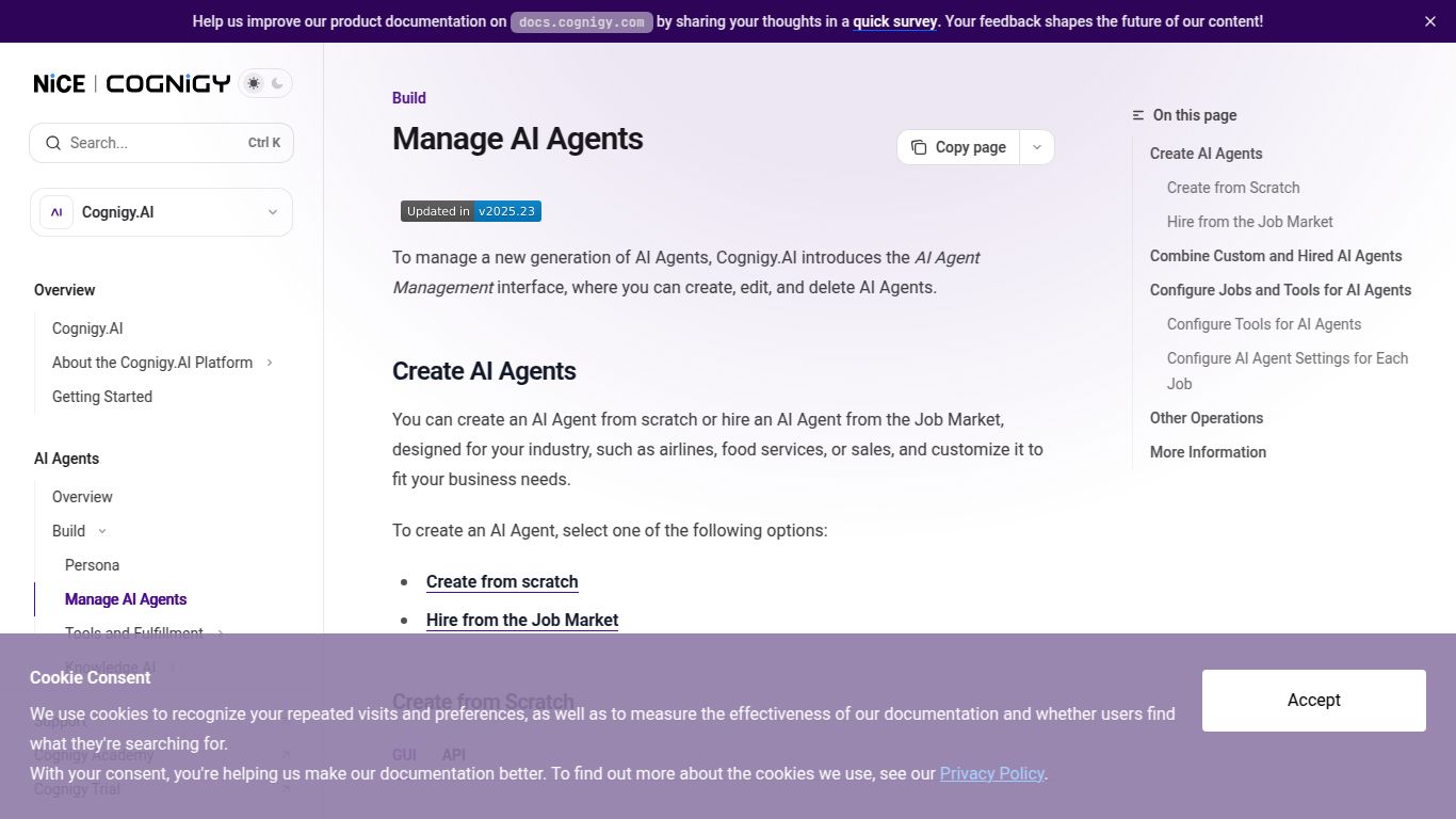 Cognigy AI Agent Templates